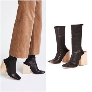 Jacquemus | Shoes | Jacquemus Suede Heeled Boots | Poshmark